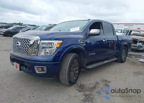 2017 Nissan Titan Platinum Reserve from USA, damaged, VIN 1N6AA1E62HN503240